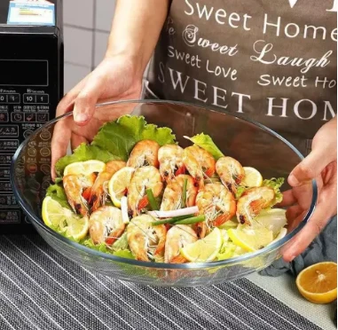 8 inch round glass cake pan