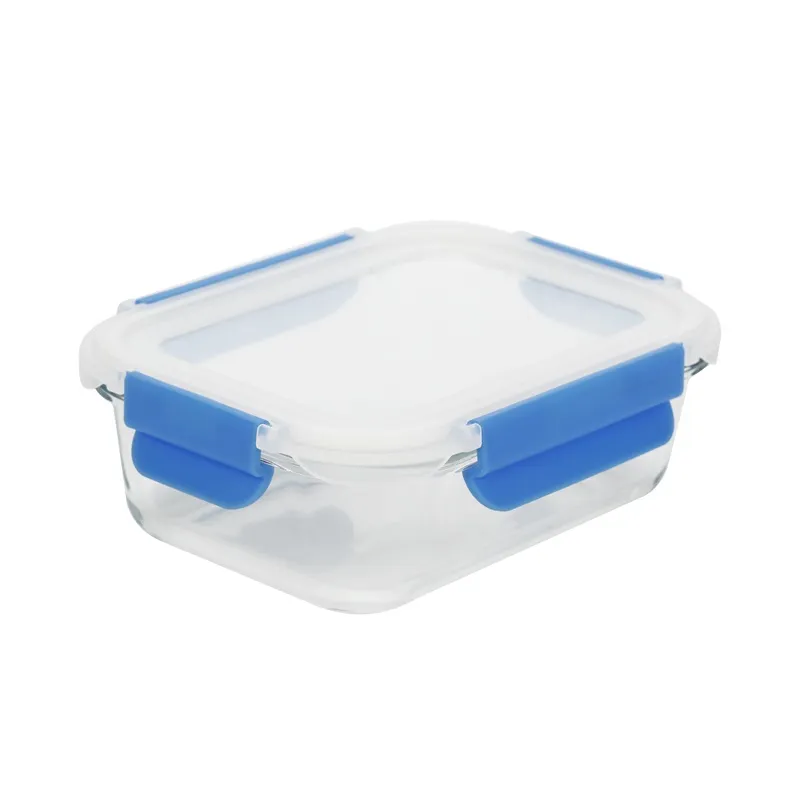 Glass Container with Plastic Lid | Airtight, BPA-Free