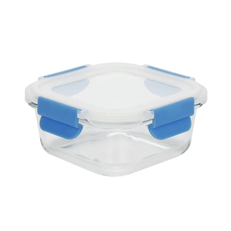 Glass Container with Plastic Lid | Airtight, BPA-Free