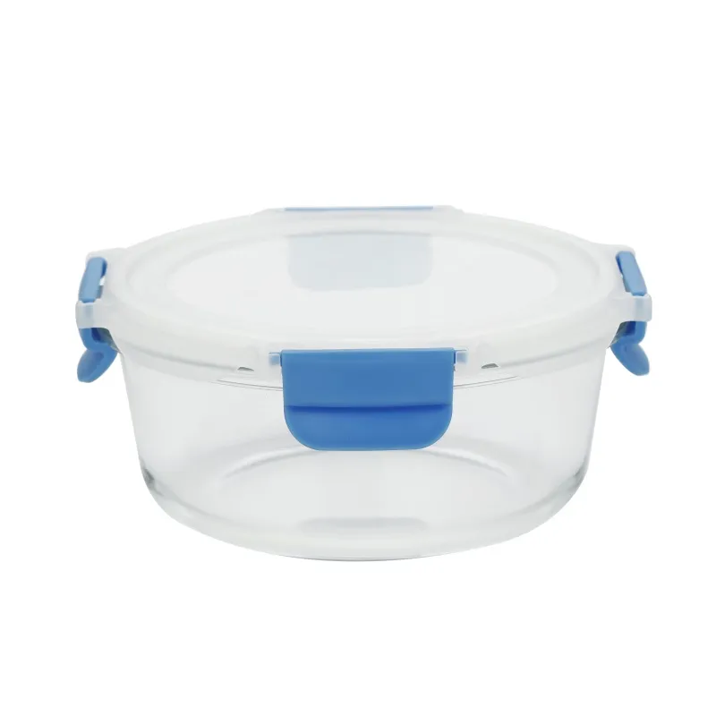 Glass Container with Plastic Lid | Airtight, BPA-Free