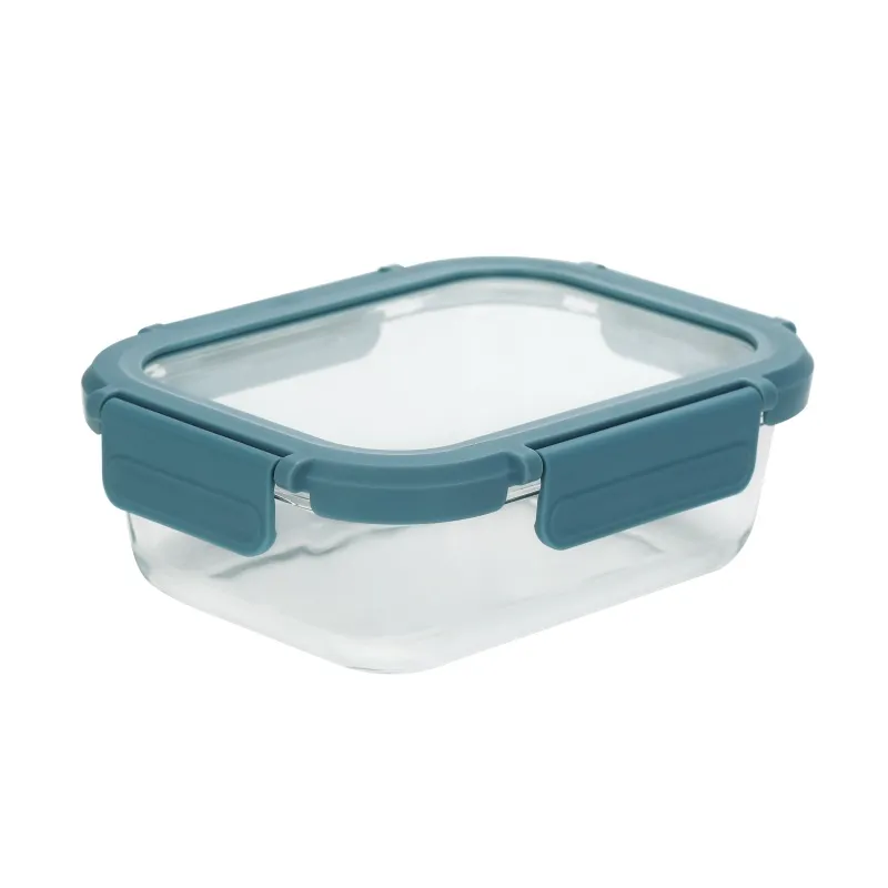 Glass Food Storage Container with Glass Lid | Airtight Seal