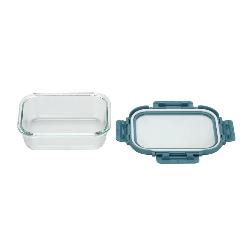 Glass Food Storage Container with Glass Lid | Airtight Seal