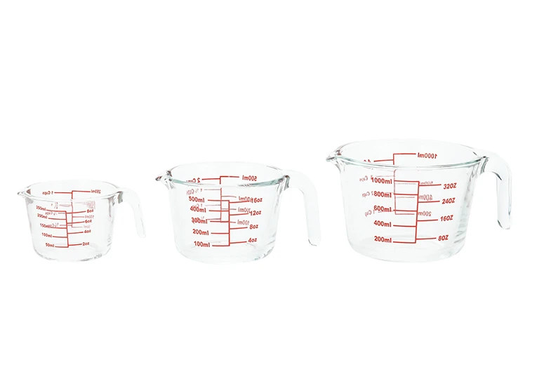 Pyrex Glass Measuring Cup Set