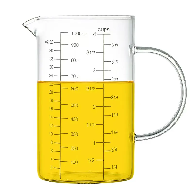 Pyrex Glass Measuring Cup Set - Heat-Proof & Easy-Read