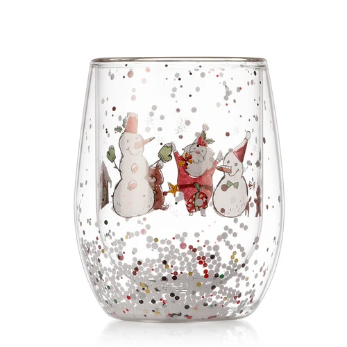 Doubel Wall Insulated Glass Christmas Styling