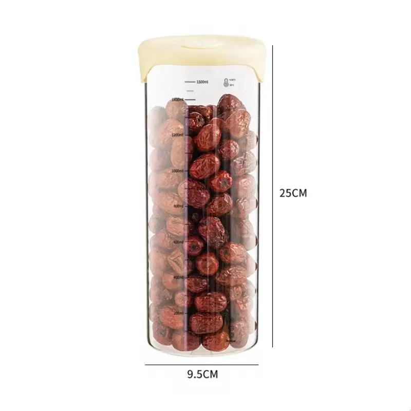 Premium Glass Jars with Airtight Lids Wholesale | Bulk Food Storage