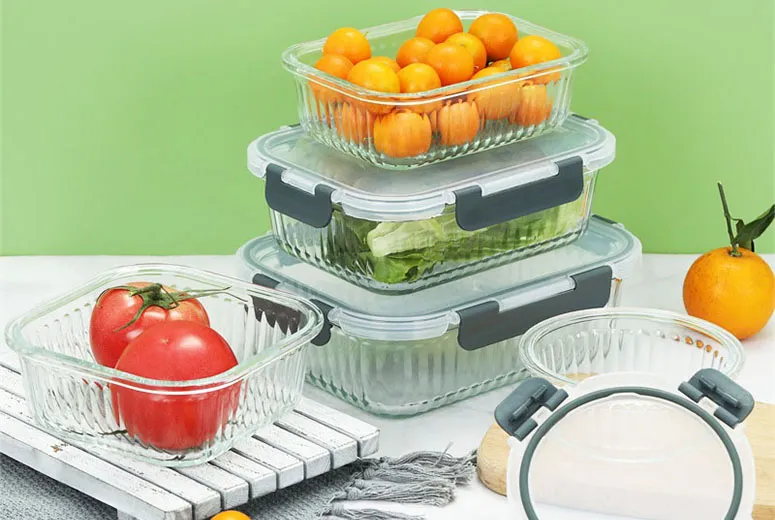 Features and benefits of glass food storage container with lid