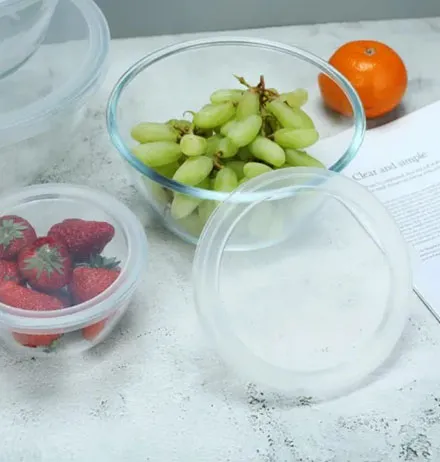 glass nesting bowls with lids