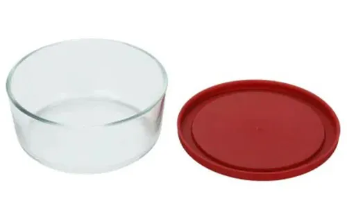 square glass containers with glass lids
