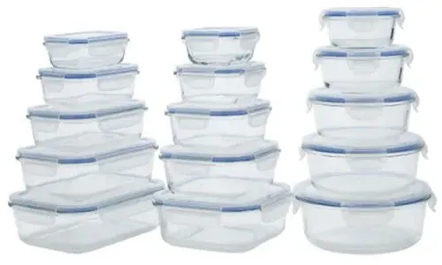 catering glass storage boxes
