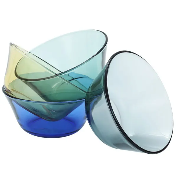 1L Stained High Borosilicate Glass Bowl