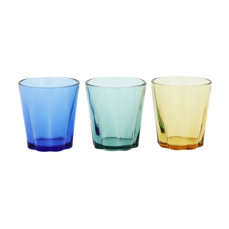 300ml/10oz Color Glass Drink Cups