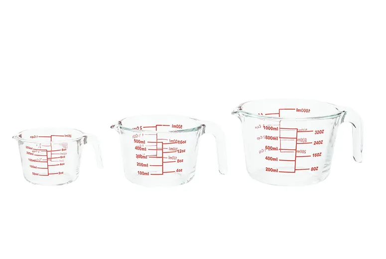 Pyrex Glass Measuring Cup Set