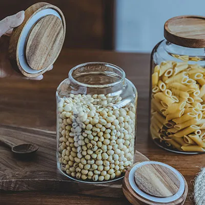 Read More About bamboo storage jars
