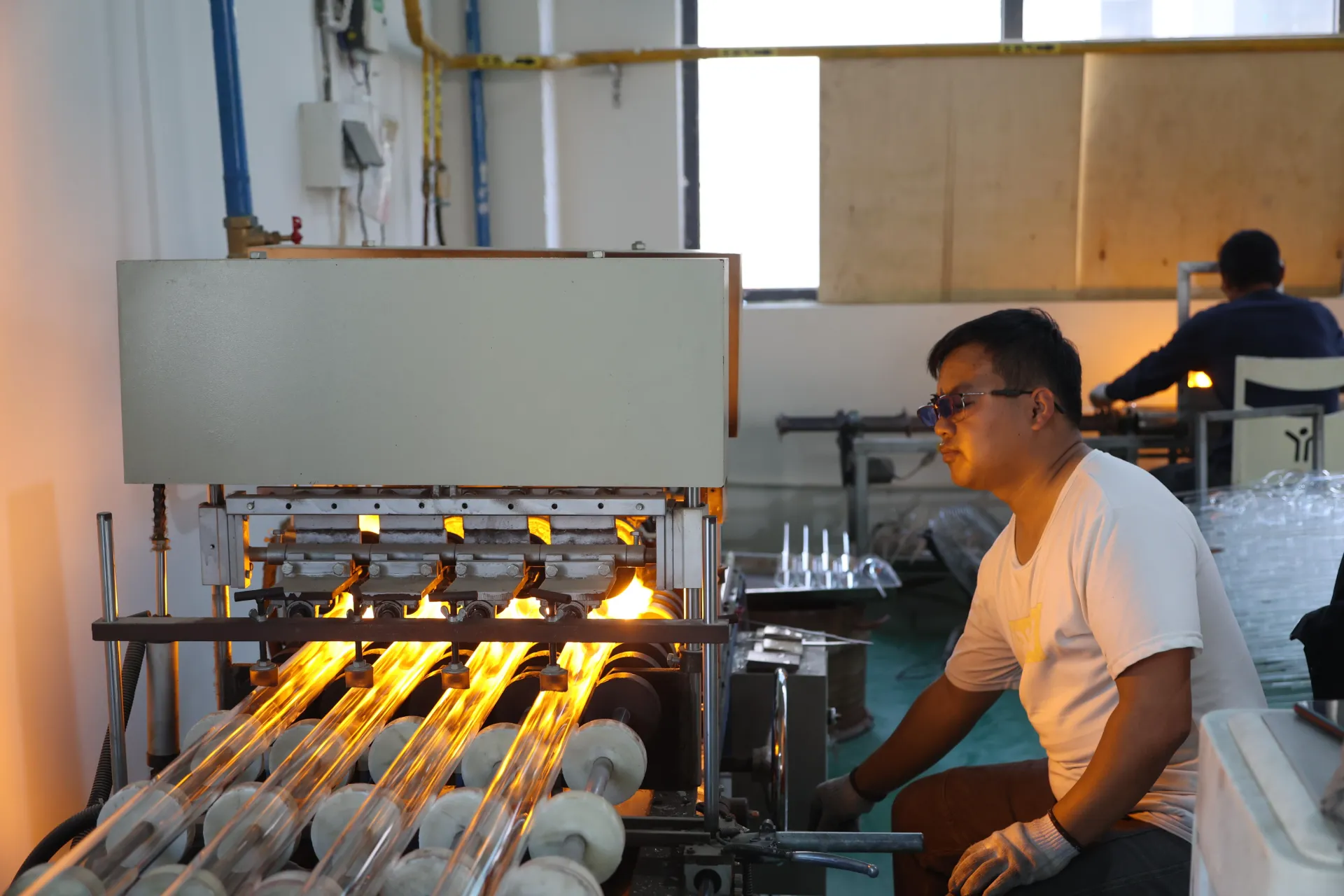 High Borosilicate Glass Bottle with Bamboo Lid