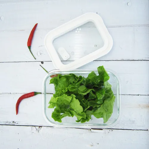 Glass Food Containers with Glass Lids - Airtight, BPA-Free