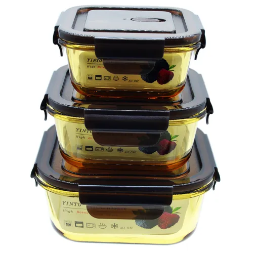 Premium Glass Storage Containers for Freshness & Organization