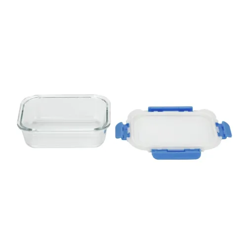 Glass Container with Plastic Lid | Airtight, BPA-Free