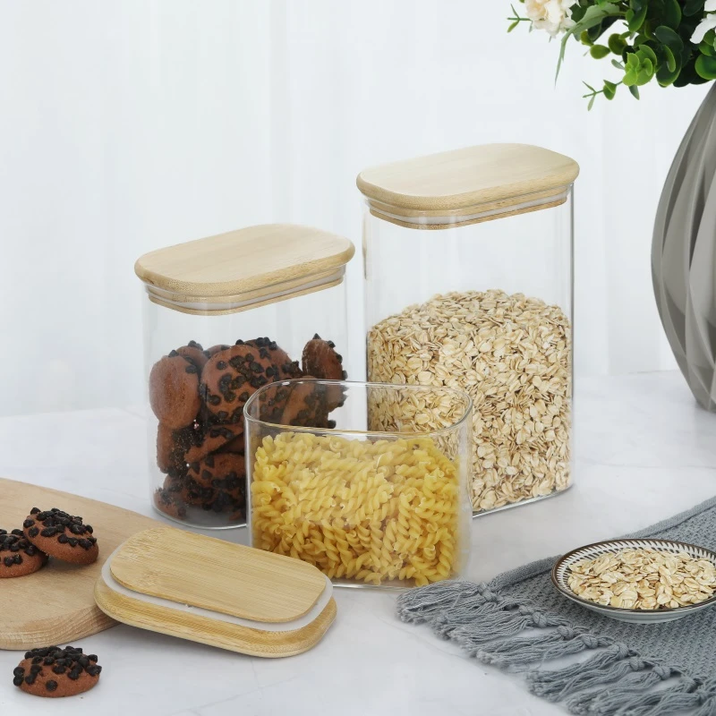 Best Wholesale Bamboo Glass Jars