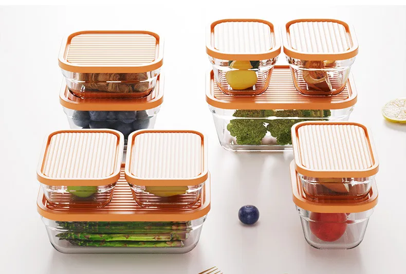 Smart Food Storage with Glass Containers