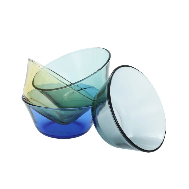 The Charm of Colored Glass Bowls