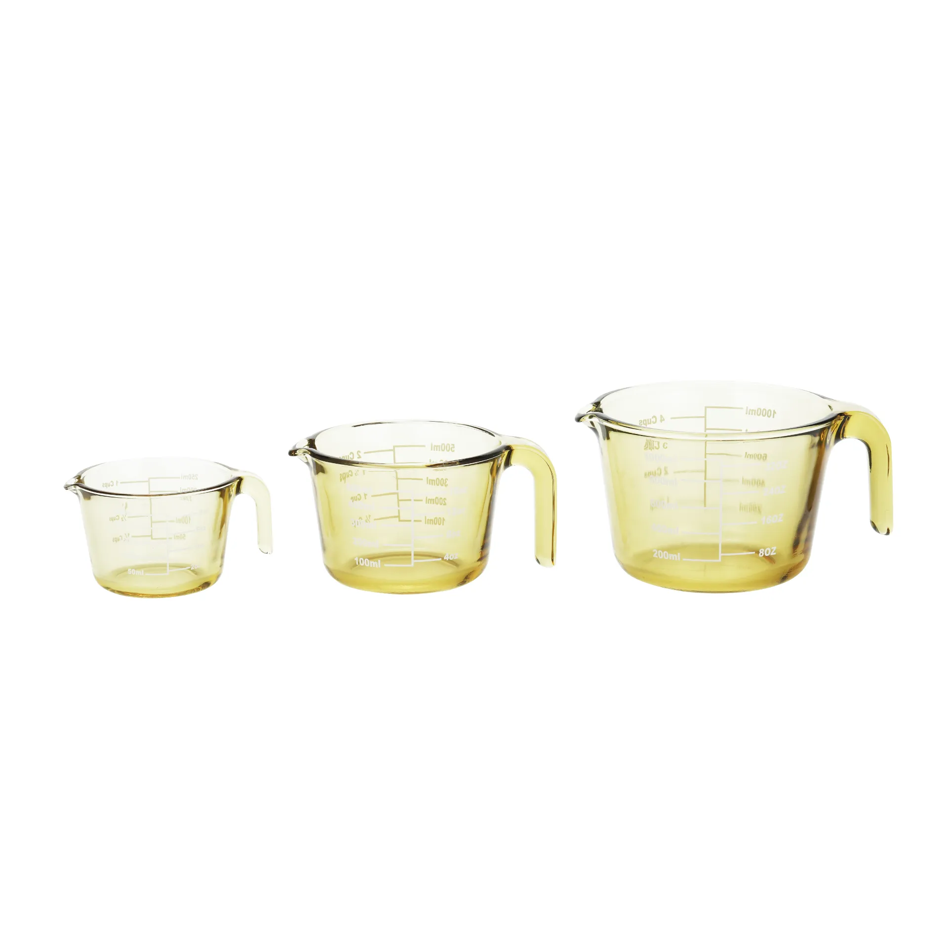 The Essential Glass Measuring Cup Set for Every Kitchen