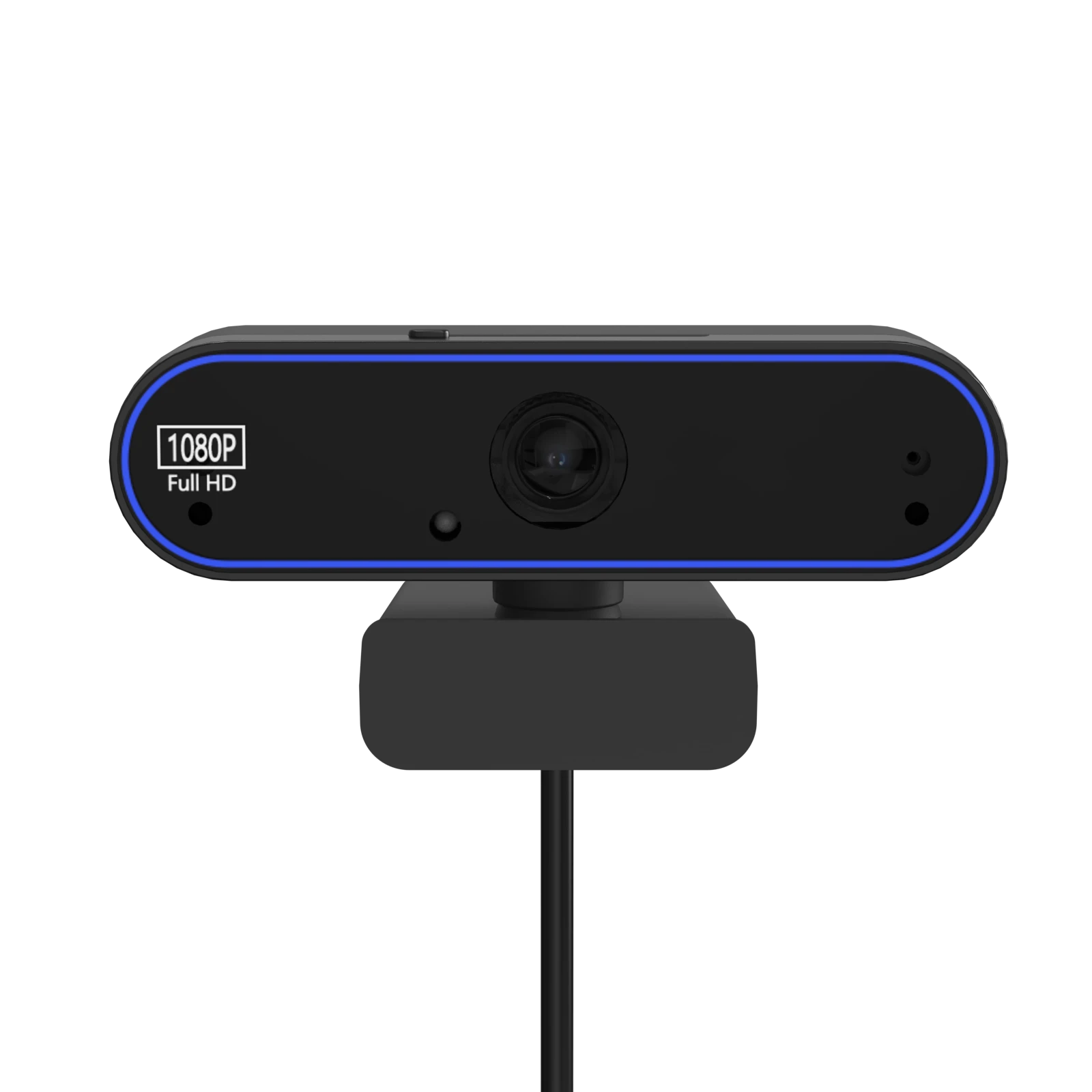 MY-T200 1080P HD USB Webcam: Driver-Free Video & Mic