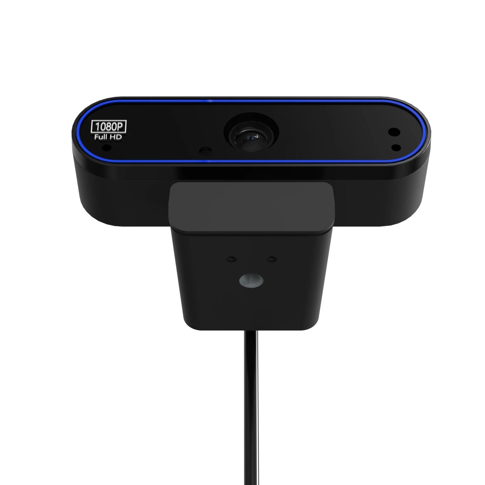 MY-T200 1080P HD USB Webcam: Driver-Free Video & Mic