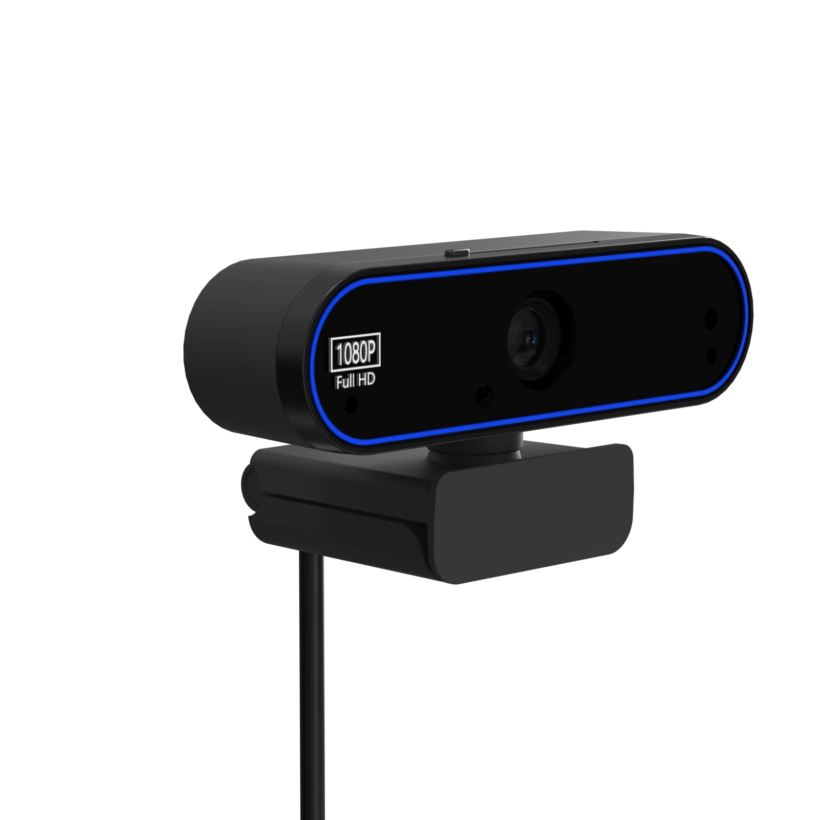 MY-T200 1080P HD USB Webcam: Driver-Free Video & Mic