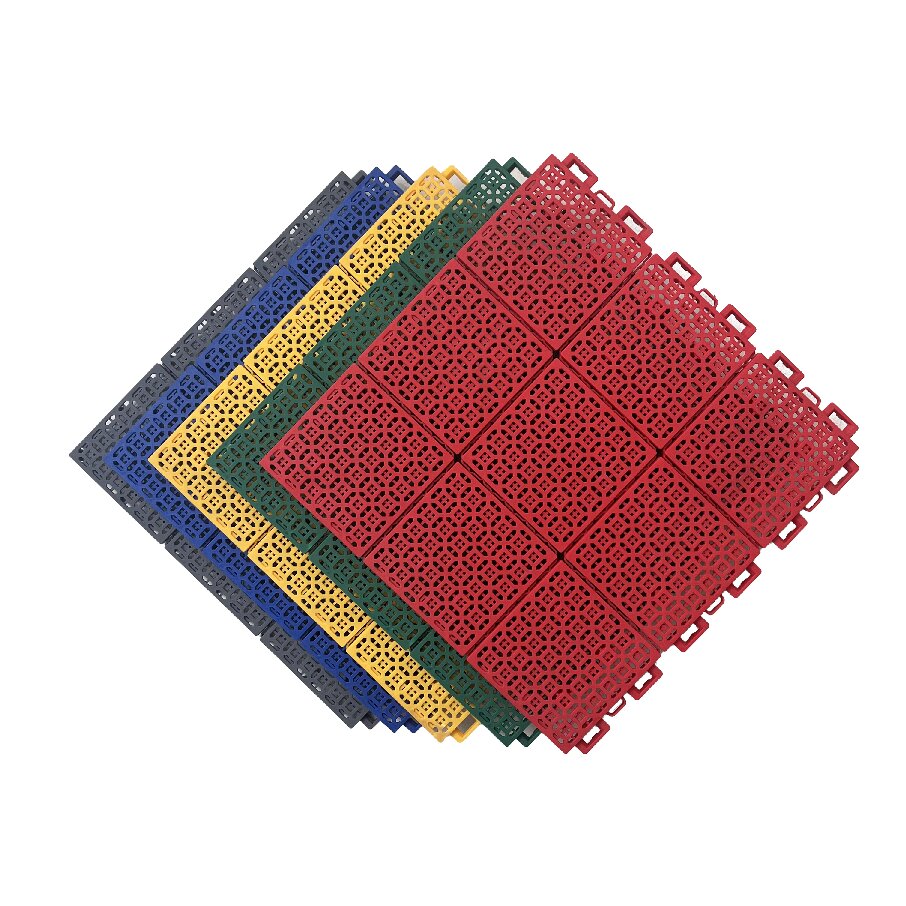 Ancient Coin PP Outdoor Sports Court Tiles - Shijiazhuang Langning Sporting Goods Technology Co., Ltd.|Anti-Slip Durability, Multi-Sport Applications