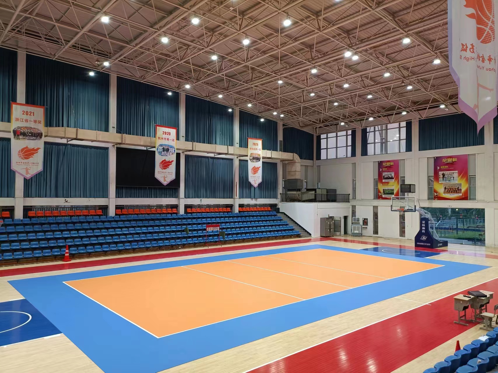 Premium Volleyball Sport Court for Sale - Durable Flooring