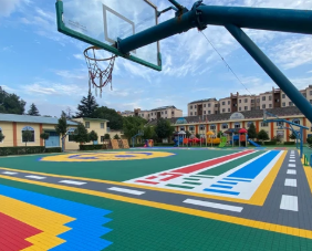 Easy Installation with Sport Court Tiles for Sale
