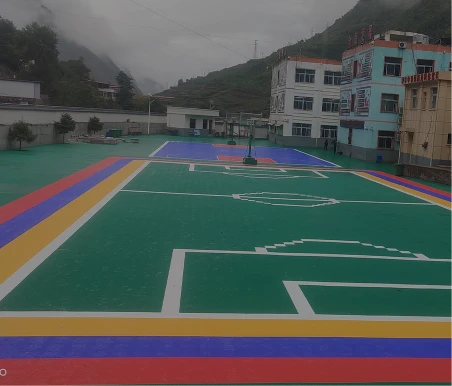 Basketball Court Interlocking