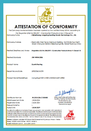 what is sports flooring