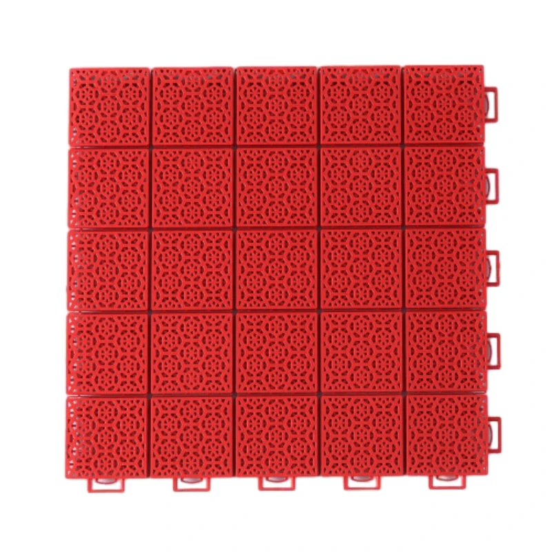 Seven-star Elastic Pad Outdoor Sports Court Tiles
