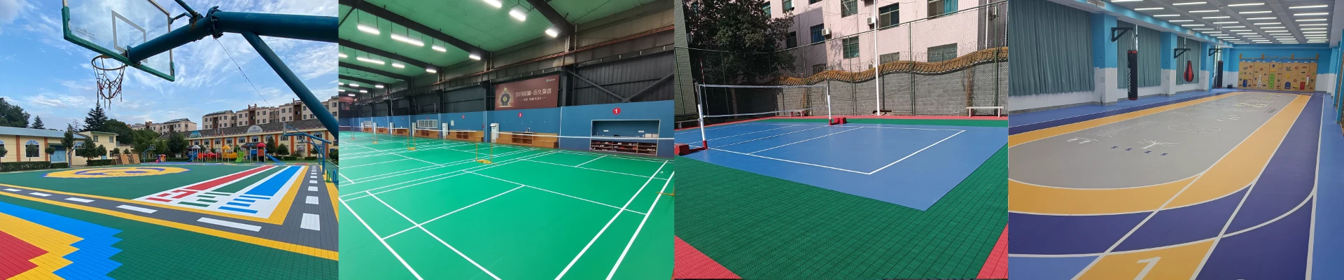 basketball court padding outdoor
