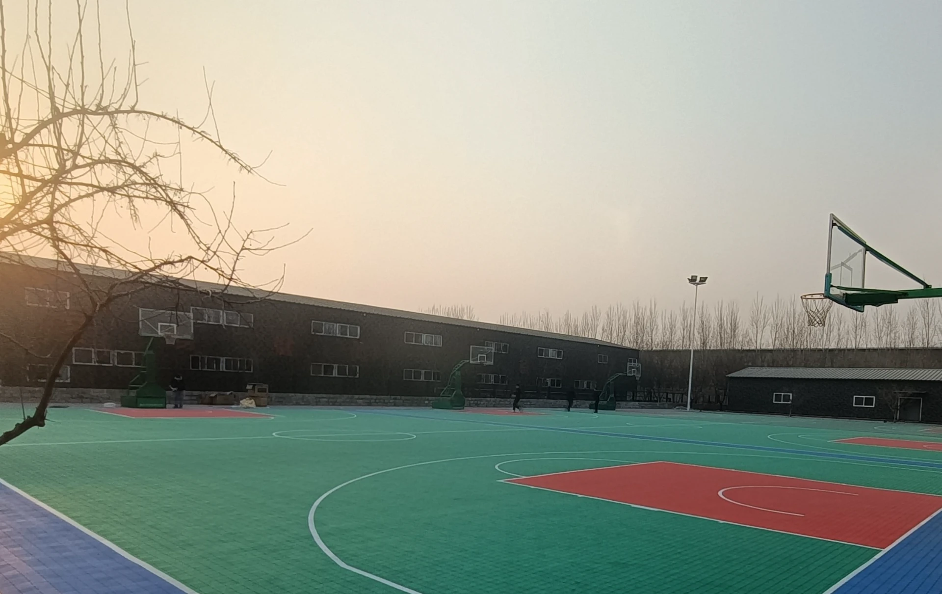 Weaving 4.8mm Sports Flooring