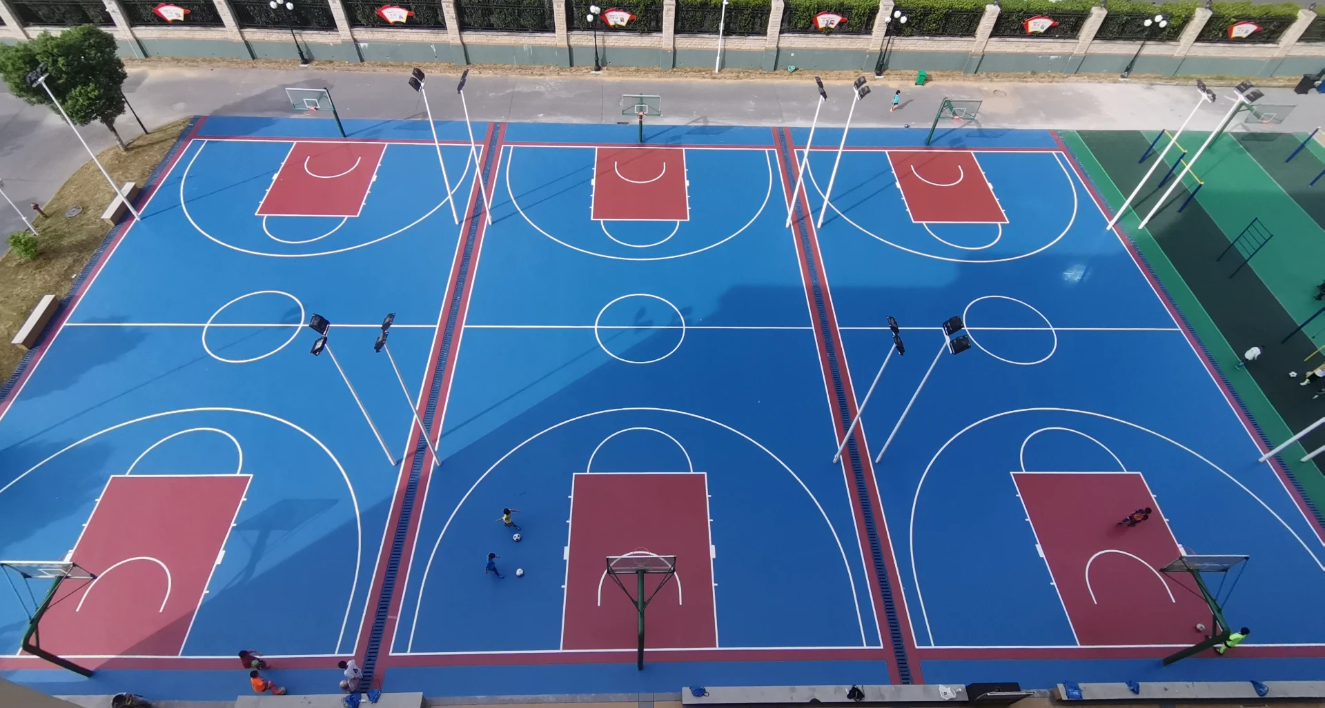 Weaving 5.2mm Sports Flooring