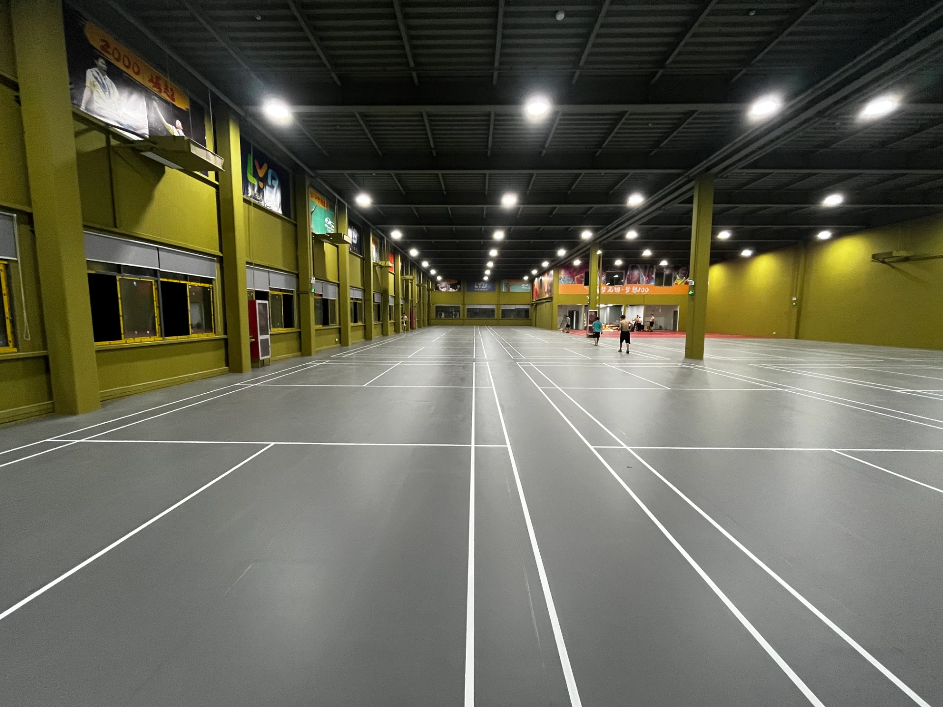 synthetic badminton court mat price