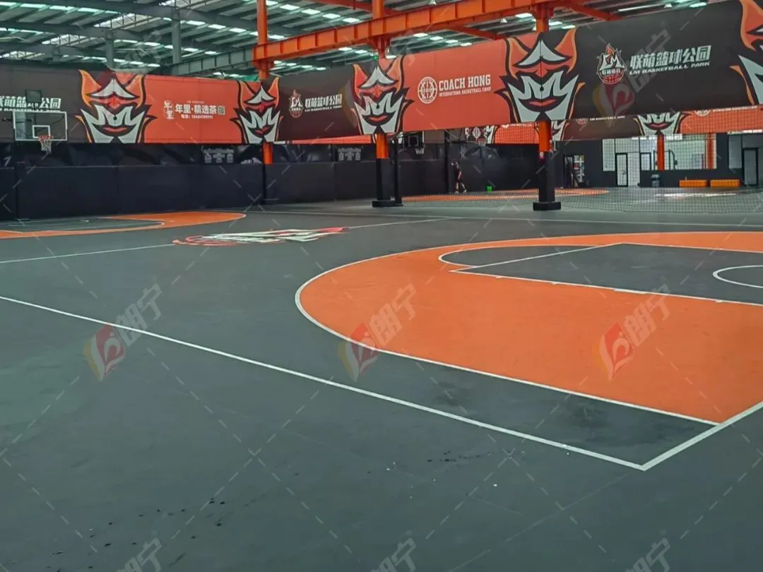 Colored Stone Pattern -Create Your Own Personalized Sports Court