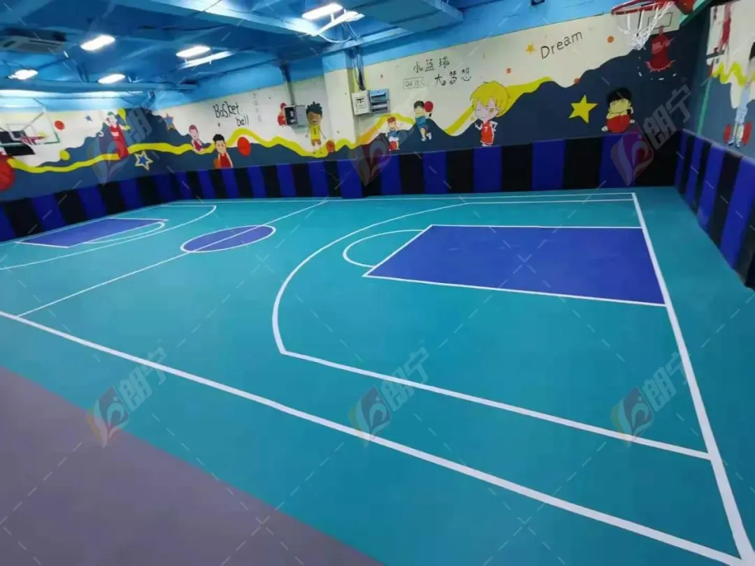 Colored Stone Pattern -Create Your Own Personalized Sports Court