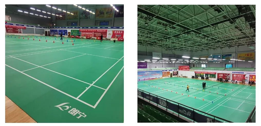 Wooden Floor Fitness Studio for Optimal Workout Experience and Comfort