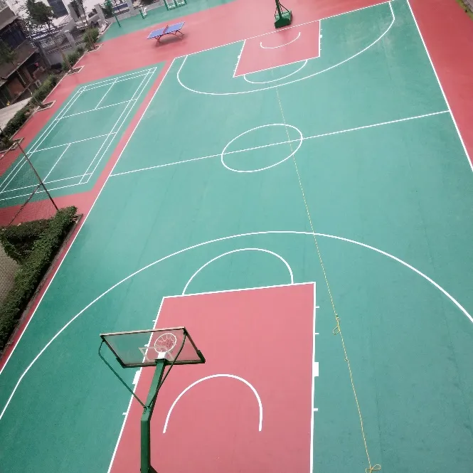 rubber tiles for outdoor basketball court