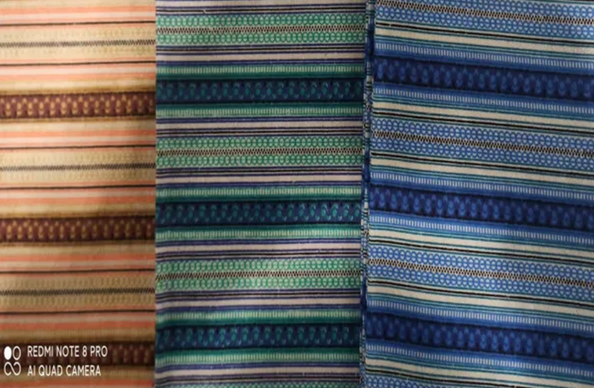 Cotton flannel fabric shrinkage control methods