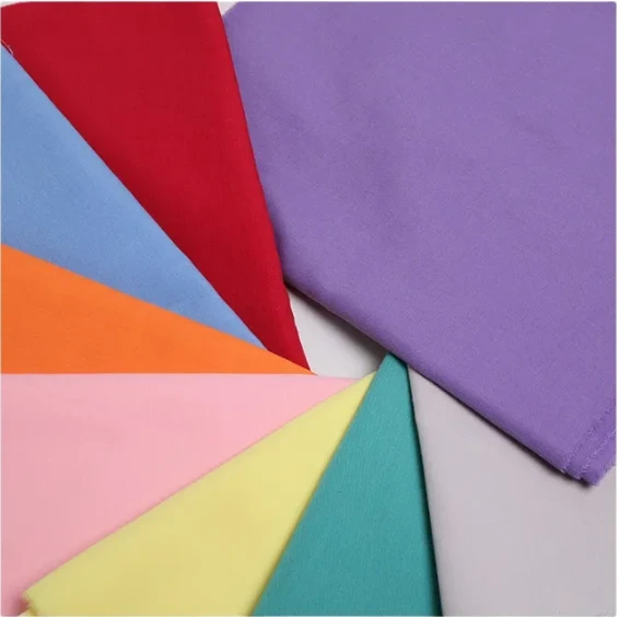 cotton polyester poplin fabric