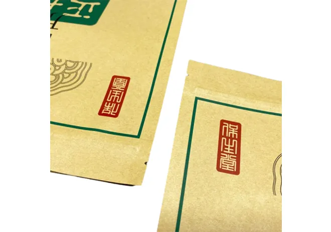 zipper plastic bags for packaging