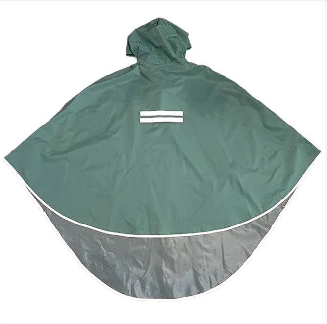 Vibrant Colorful Rain Jackets Meet Silver Reflective Safety