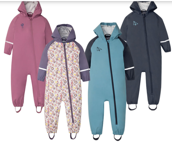 Baby to Toddler Kids' Rainsuit Overall Wear