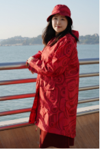 Sturdy Women’s Waterproof Polyester Hooded Raincoats