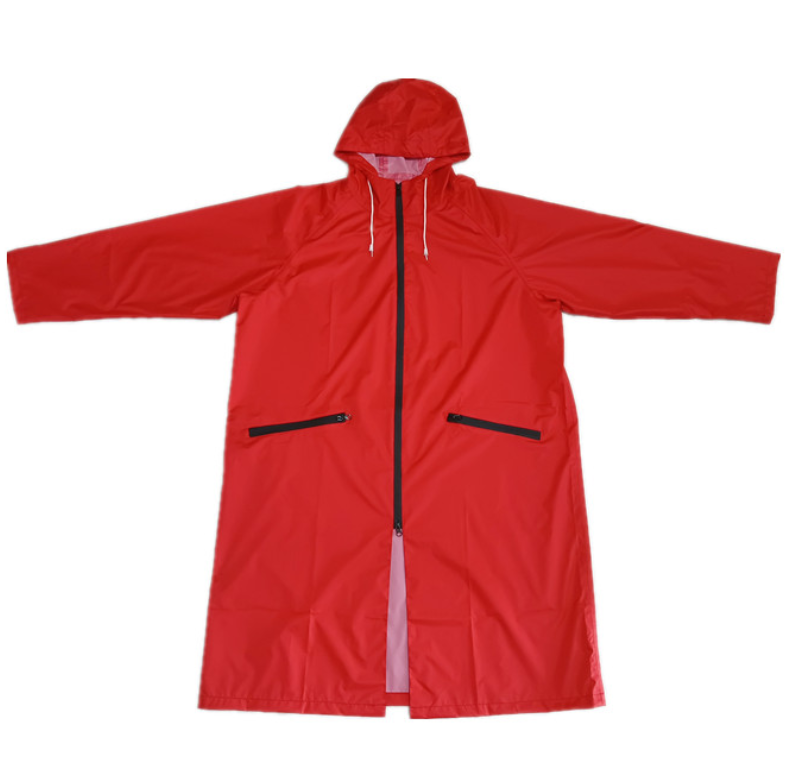 Polyester Raincoat Application in Adult Hiking Trip Protection